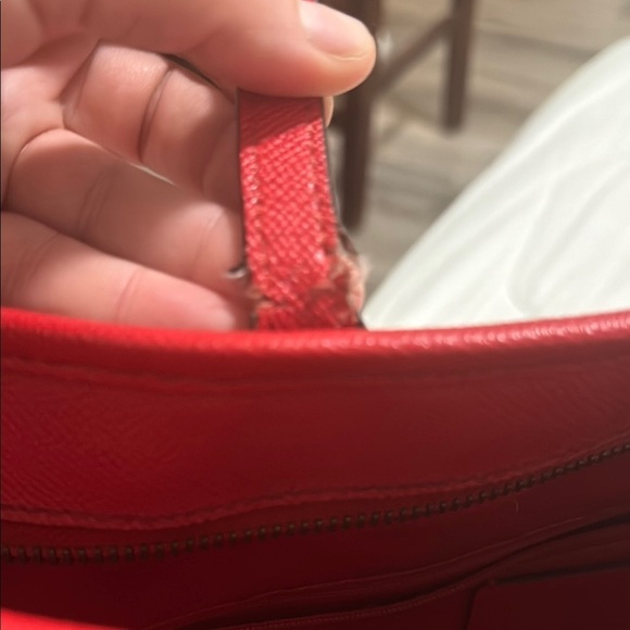 Coach Red Tote Bag - Picture 6 of 7